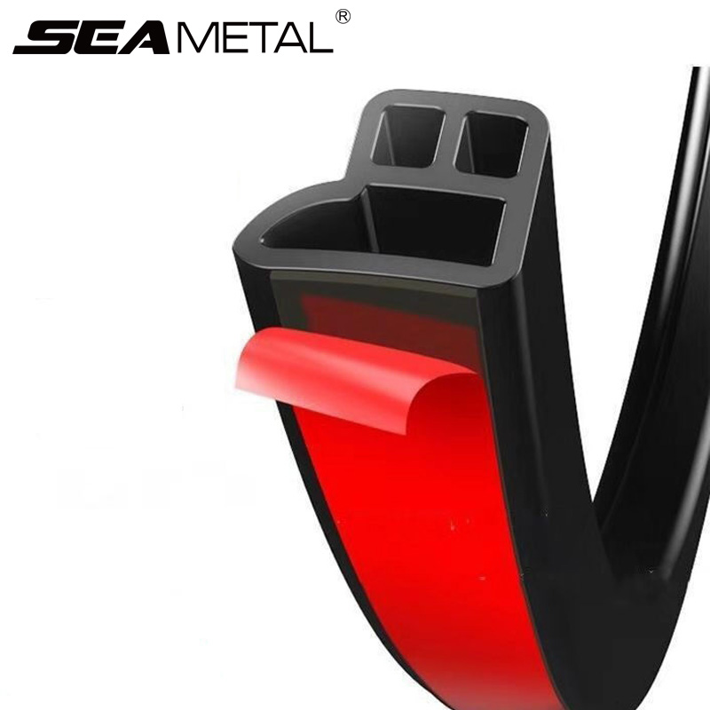 

Car Door Edge Protector Strips Auto Rubber Seal Strip Stickers Dustproof Soundproof Noise Insulation Sealing Weatherstrip