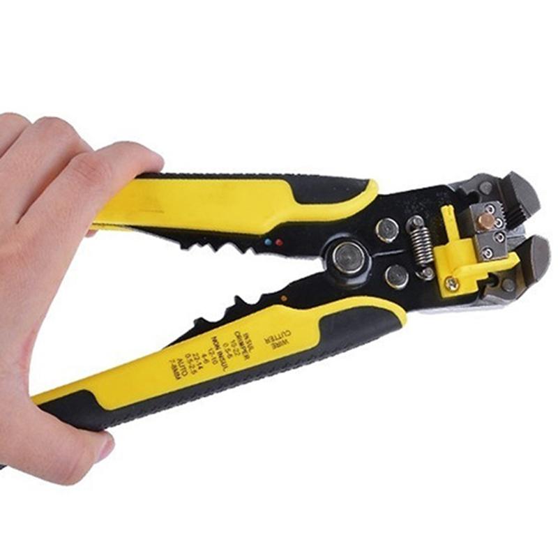 

Multitool Automatic Wire Striper Cutter Stripper Crimper Pliers Crimping Terminal Hand Tool Cutting and Stripping Wire