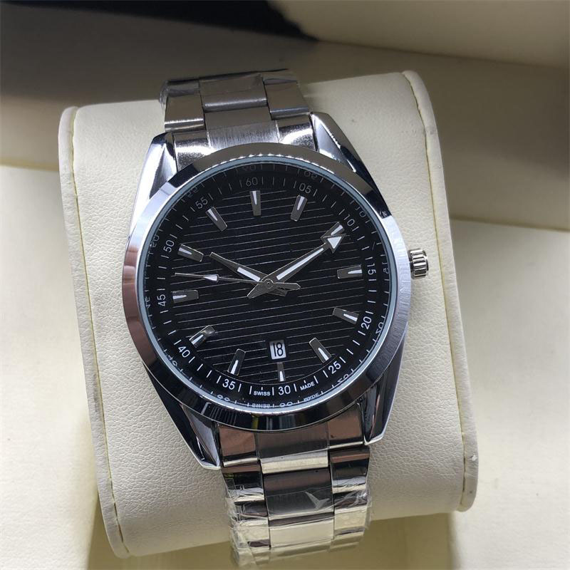 

2020 New Cheap Mens Watches Fashion Stainless Steel Quartz Wristwatches Calendar Waterproof Clock Men Watch Birthday Gift