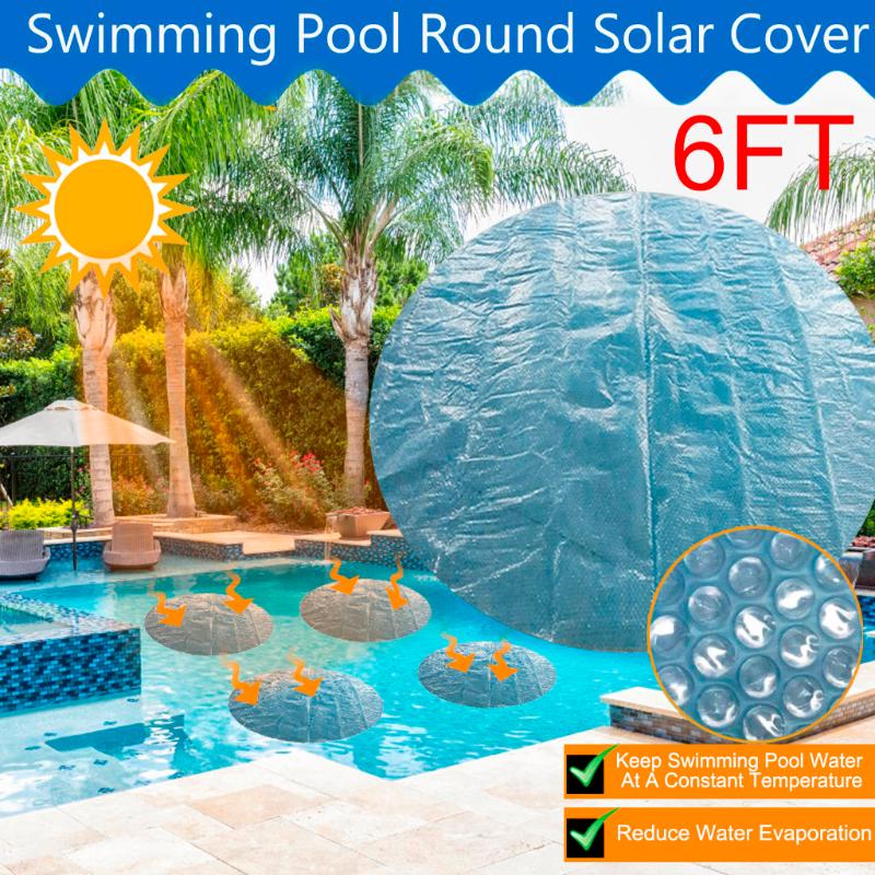 

183CM/152CM/122CM Round Pool Cover Protector 6ft/5ft/4ft Foot Above Ground Protection Waterproof Swimming Pool Accessories#g4