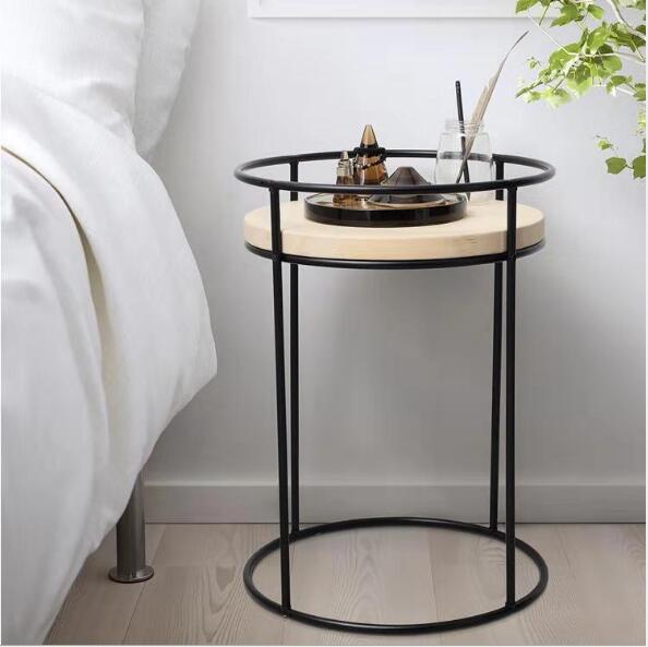 Round iron flowers rack in living room Furniture Simple balcony Florist potted shelf Creative Indoor Flower Pot Shelfs-image-482249394