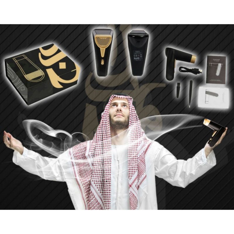 

New Portable Mini USB Power Incense Burner Electric Bakhoor Rechargeable Muslim Ramadan Dukhoon Arabic Incense