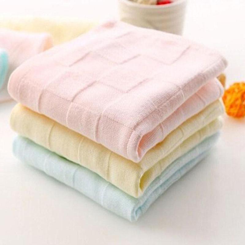 

1PC 30*30cm Square Solid Color Bamboo Fiber Soft Face Towel Cotton Hair Hand Bathroom Towels 3 Colors
