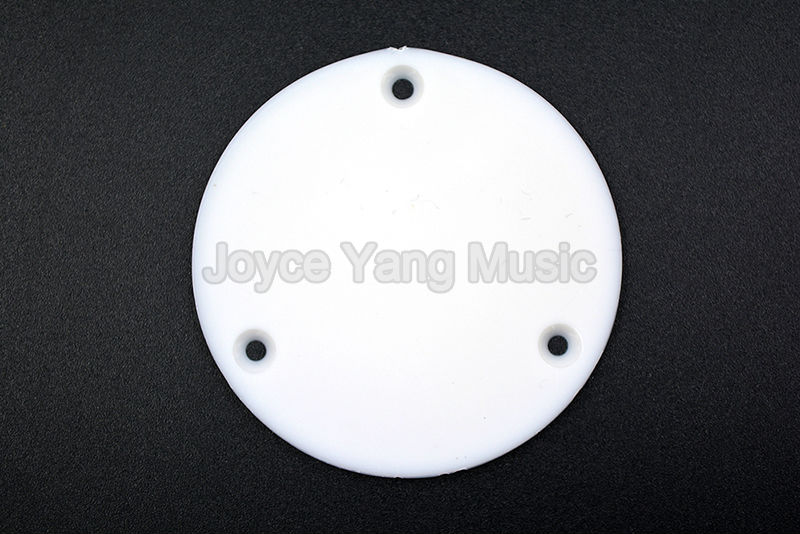 

2pcs Niko White/Black/Cream LP Electric Guitar Plastic Cover Switch Back Plate Round Plates Pickguards Free Shipping