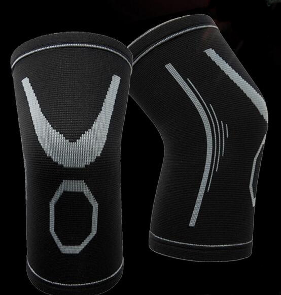

Athletic Jacquard knitting nylon kneepad sports warm protection Elbow Knee Pads football fitness Basketball Sports Soccer training Sports, Only one 02