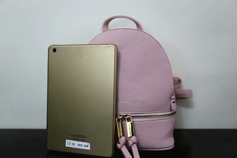 

2020 New Fashion Brand Women Bag School Bags PU Leather Famous Designers Backpack Women Travel Bag High Quality, Pink