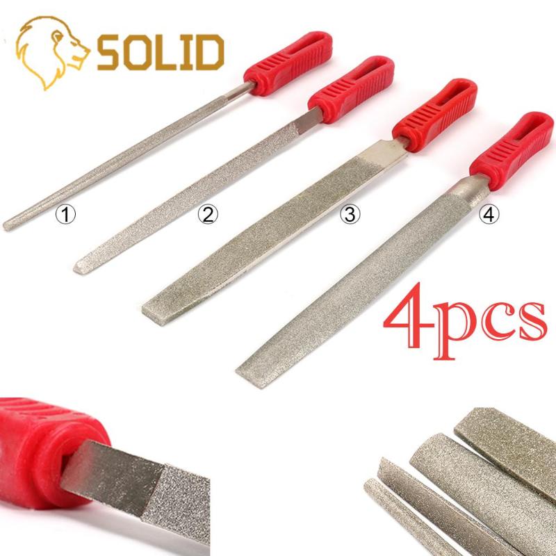 

Diamond File Round/Flariangle/Half-round Filing Stone Grind Grinding 120 Grit 1Pc