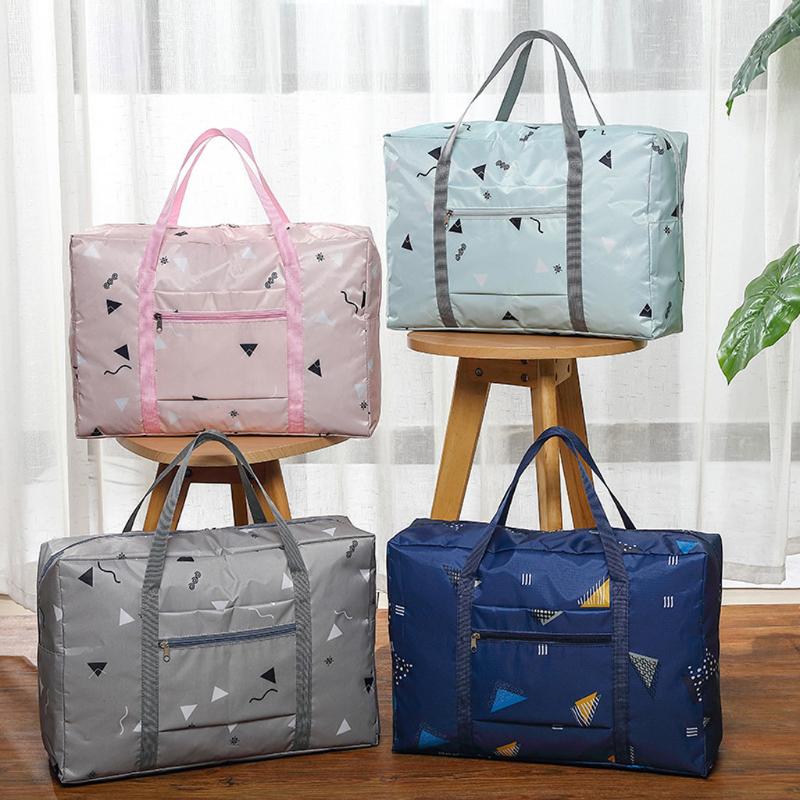 Travel Luggage Duffle Bag Lightweight Portable Handbag Duck Dog Large Capacity Waterproof Foldable Storage Tote