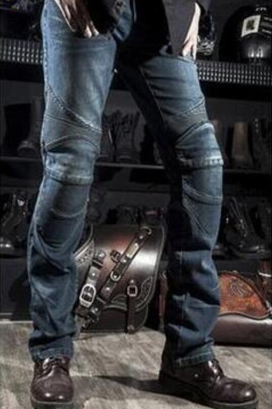 

KOMINE jeans jeans motorcycle riding on the road Fall four-piece protection distribution, Black