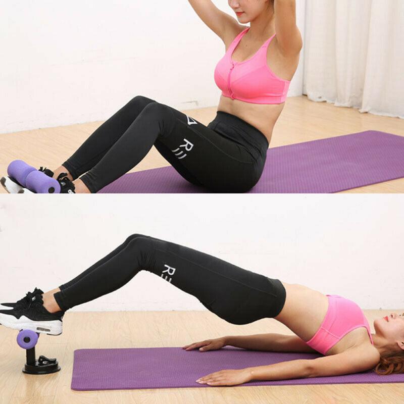 

Gym Workout Abdominal Curl Exercise Sit-ups Push-ups Assistant Device Lose Weight Equipment Ab Rollers Home Fitness Equipment, Red