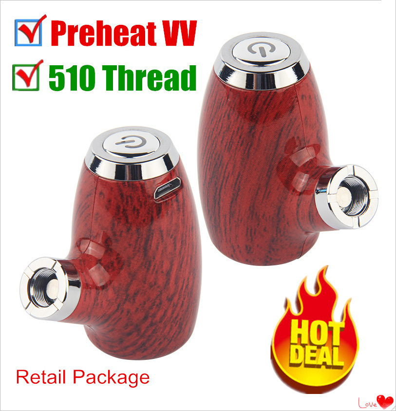 

Hottest Beleaf Vape Mods Preheat Variable Voltage Rechargeable Wooden E Pipe Starter Kit 900mAh E Cigarettes For 510 Thread Vape Cartridges
