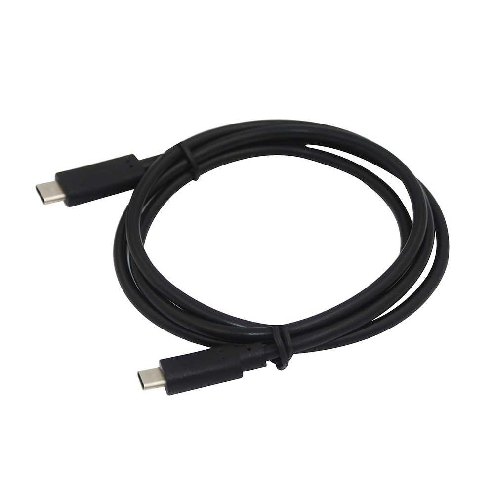 

Minismile Quick Charge USB 3.1 Type-C Male to Male PD Data Charging Cable, Black