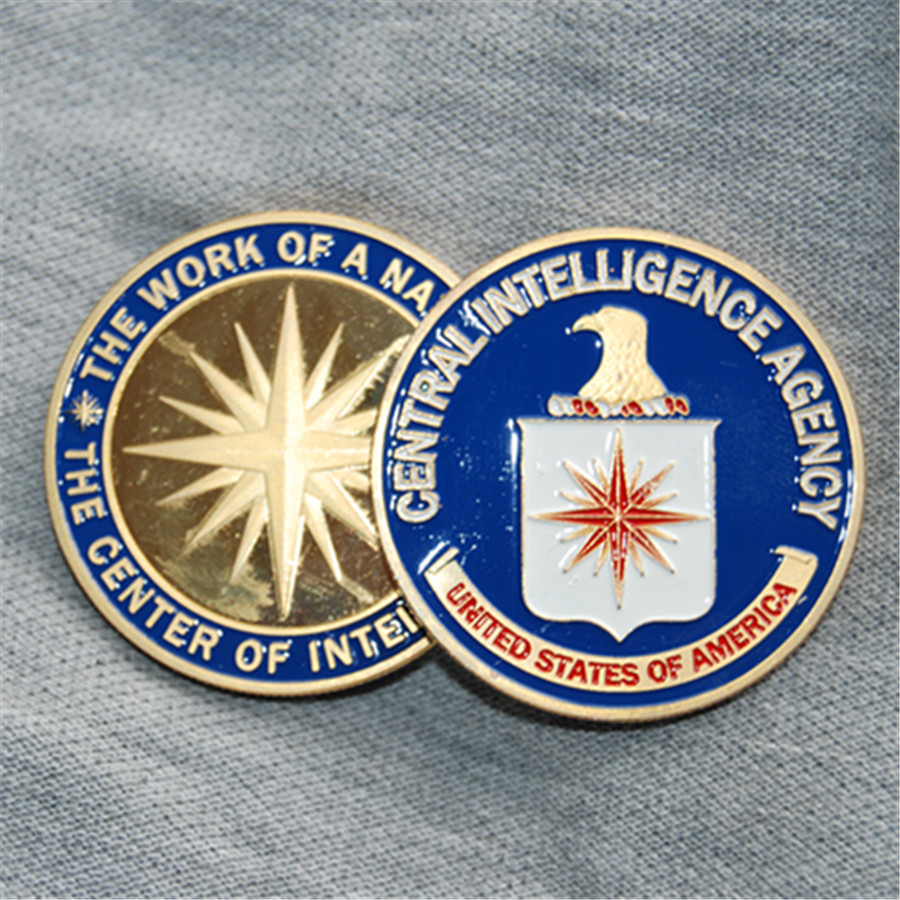 

Discount Price! United States Central Intelligence Agency Challenge Coin New Arrival Metal Coin Bullion Bar Free Shipping