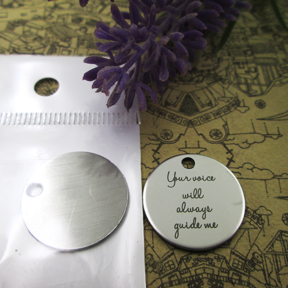 

40pcs--"Your voice will always guide me"stainless steel charms more style for choosing DIY Charms pendants for necklace