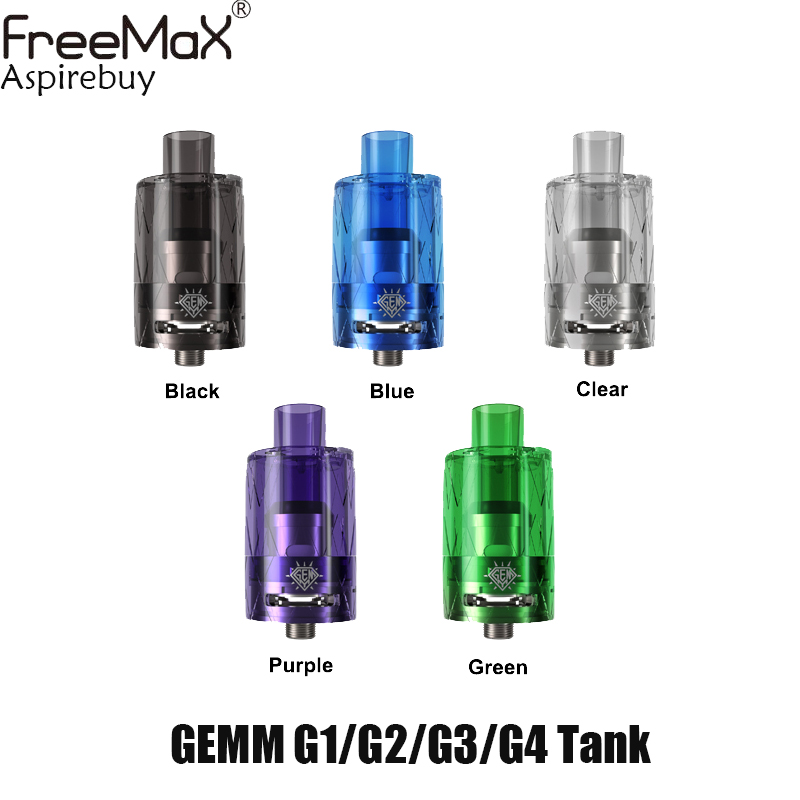 

Freemax GEMM Disposable Tank G1 G4 Atomizer GEMM Mesh Coil 2pcs/Pack 5ml E-cigarette 100% Original, Multi