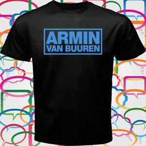 Nouveau Armin Van Buuren Imagine Electro House Music Hommes T-Shirt Noir Taille S-3XL