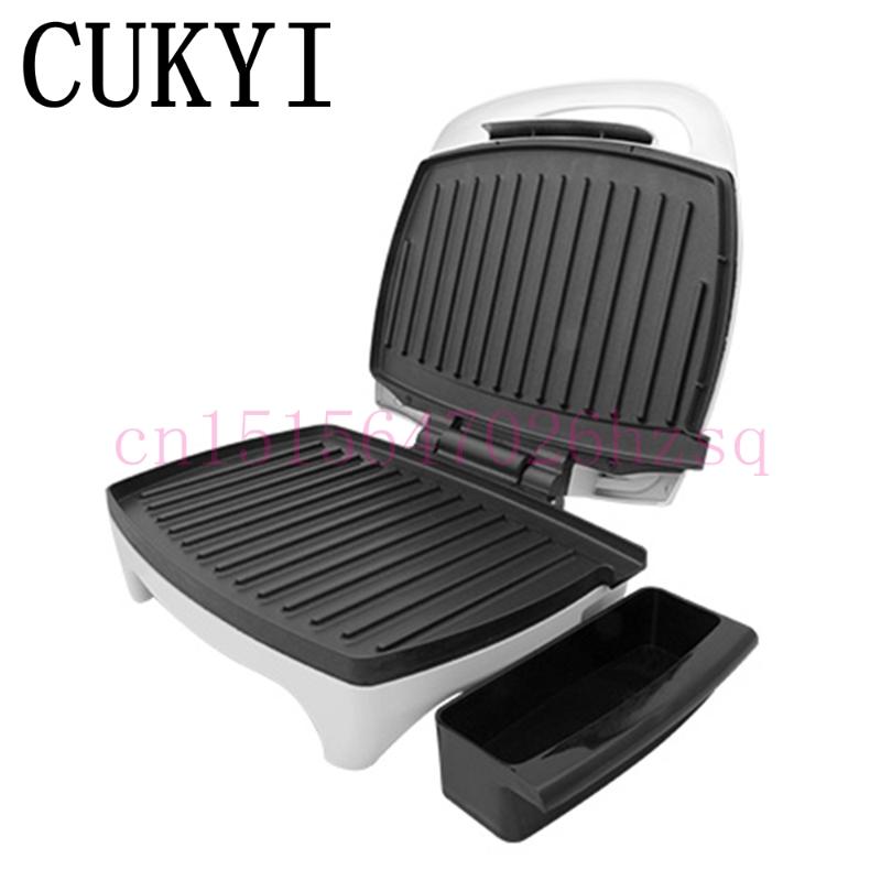 

CUKYI cook griddle fully automatic no smoke Roast meat steak sandwich breakfast easy using electric grill