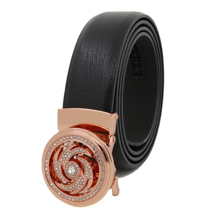 2018 New Fashion Mens designer belts Automatic Buckle Business Belts Luxury Leather Belts For Men Waist Belt Free Shipping DK-2014