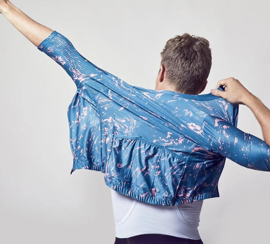 

2020 black sheep last design short sleeve cycling jerseys race tight fit shirt Breathable and quick-drying lightweight fabric, Blue gray