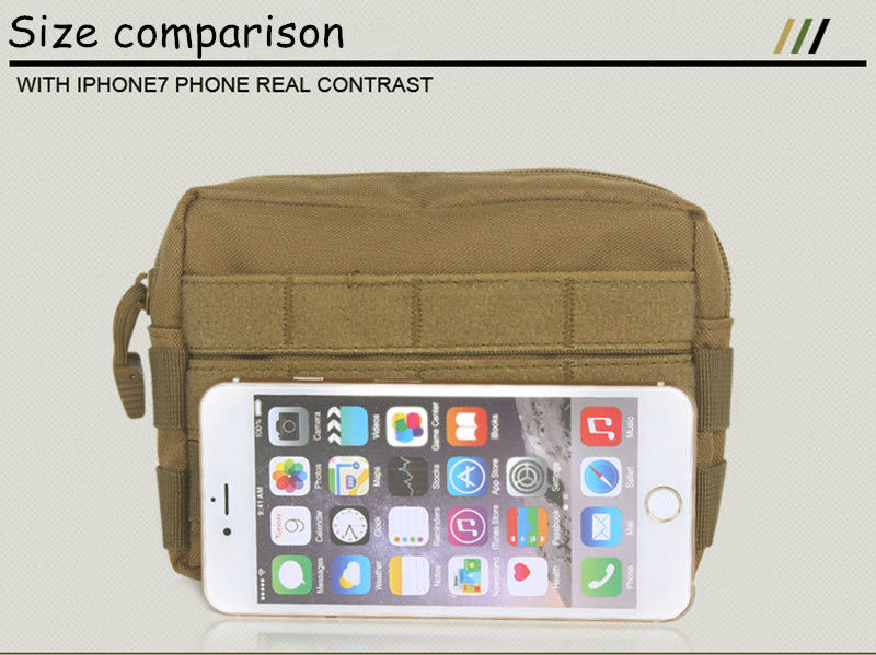 

Casual Unisex Tactical Molle Pouch Belt Waist Pack Bag Women Men Pure Color Travel Waist Fanny Pack 2020 New, Black