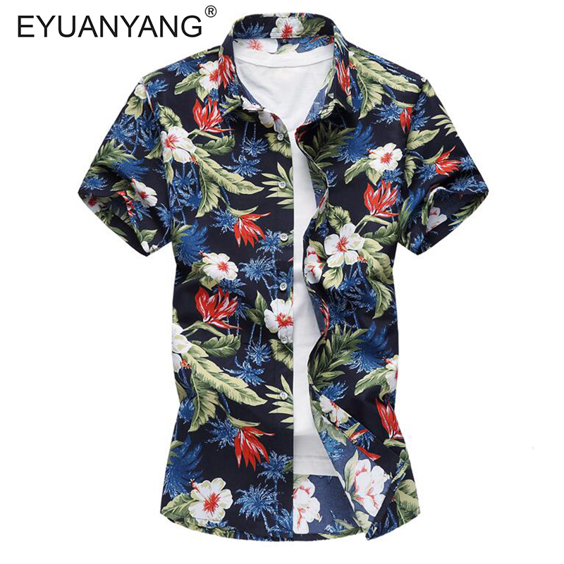 camisas de flores para hombre