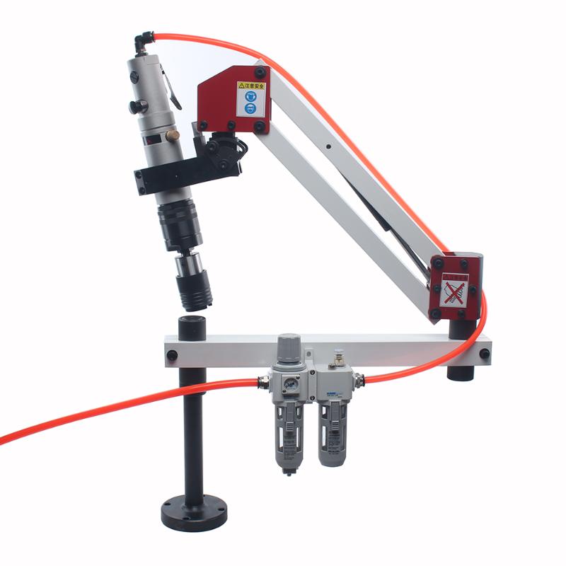 

M5-M24 Universal Working Reach 1000MM Automatic Pneumatic Tapping Machine Air Tapper Tool With Overload Protection Chucks