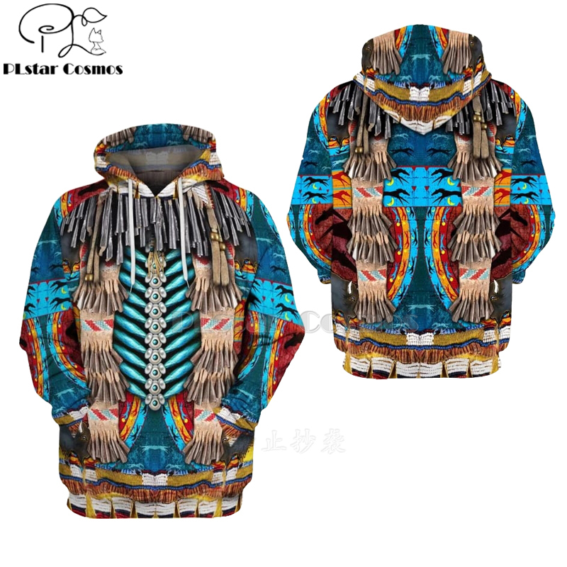 

Native Indian 3D Hoodies/sweatshirts Tee Men Women New Fashion Hooded winter Autumn Long Sleeve streetwear Pullover Style-17 CJ191216