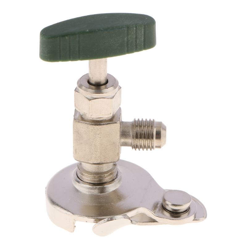 

Can Dispensing R-134a AC Conditioner 1/2" Thread Open Valve Tool Bottle