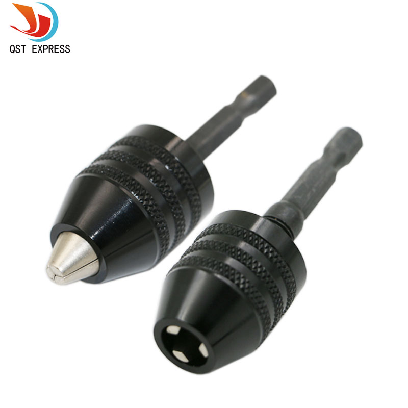 NEU Mini 0,3mm 6,5mm Schnellspann Bohrfutter Futter Sechskant für Bohrer Bits
