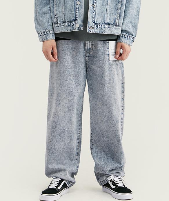 

Men's Jeans Autumn Hip Hop Street Personality Jean Denim Pants Boys Slacks Mens Cowboy Trousers Men Bottoms Boyfriend, Blue