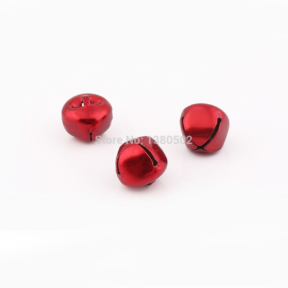 

60pcs/lot 12mm Red color Christmas Decoration Jingle bell for Party Festival Christmas Tree Wedding