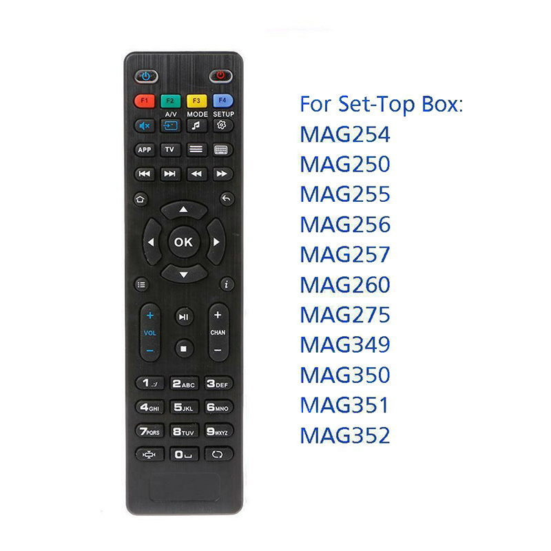 

For Mag250 Mag322 W1 Universal Remote Control Replacement IR Smart Remote Controller For Mag 254 255 260 261 270 TV Set Top Box