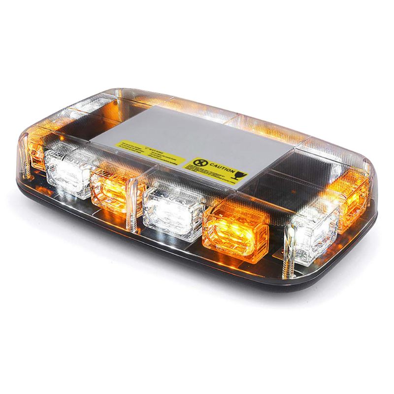 

30W White/Amber 36 LED Emergency Warning Flash Roof Top LED Strobe Light Bar, As pic