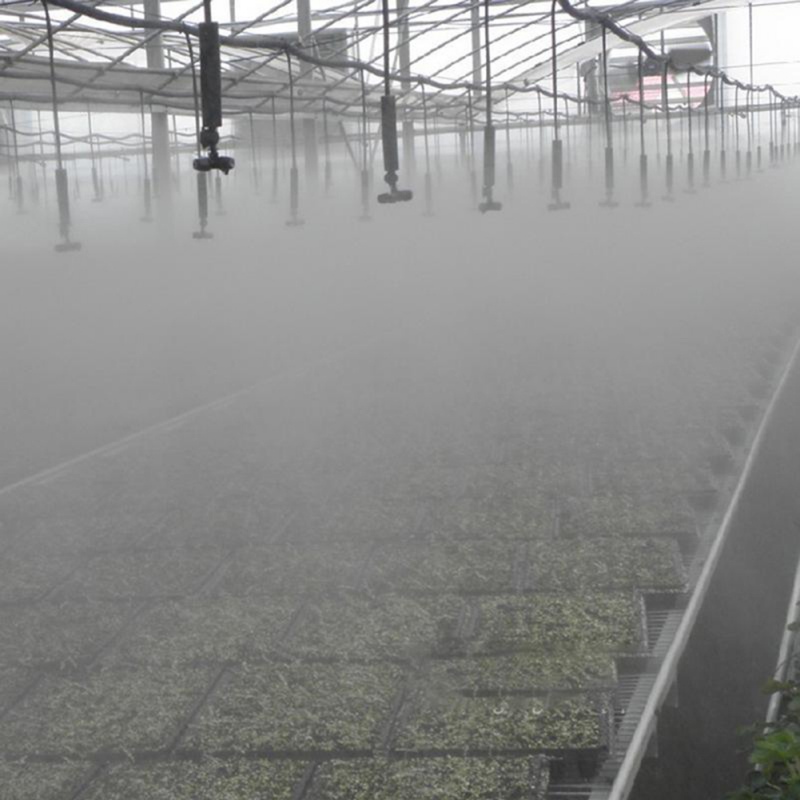 

Garden Supplies Adjustable 5-Head Micro-Irrigation System Fog Cooling Nozzle Flower (gray, As pic