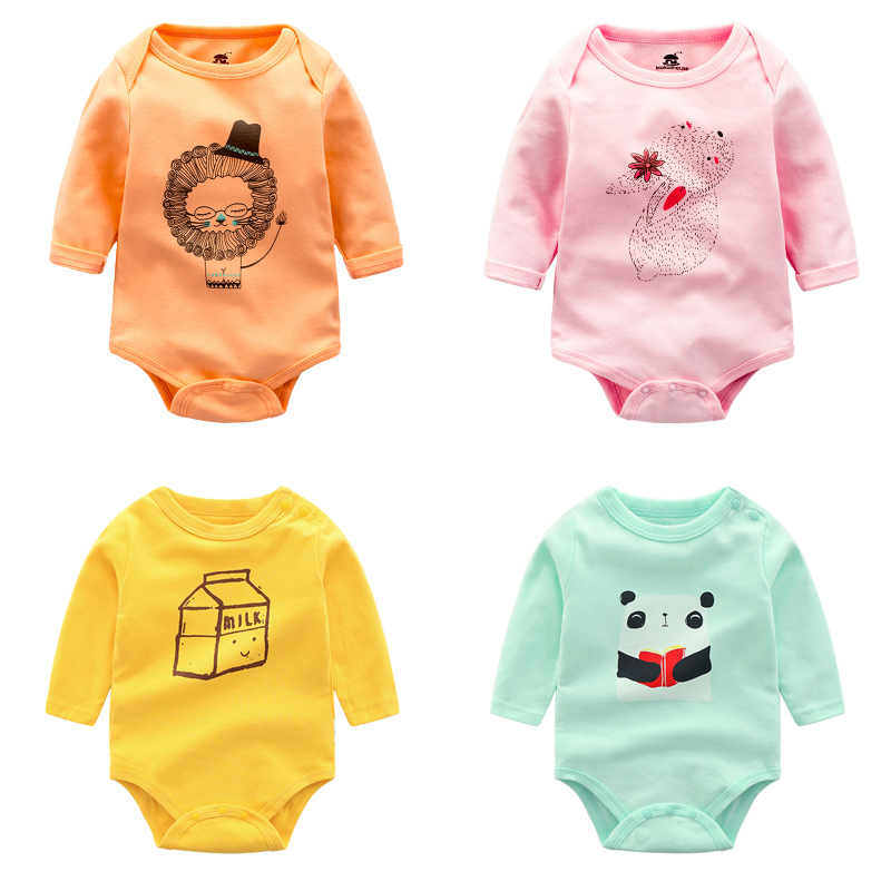 Mameluco con Capucha para Beb/é Ni/ños Chicas Mono Algod/ón Onesies Manga Larga Dinosaurio Impresi/ón Beb/é Bodysuit 0-18M