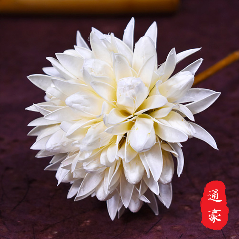 

Magnolia Ball Home Decoration Thousands Tongue Magnolia Manual Combination Plant Husk Dried Flowers Wholesale