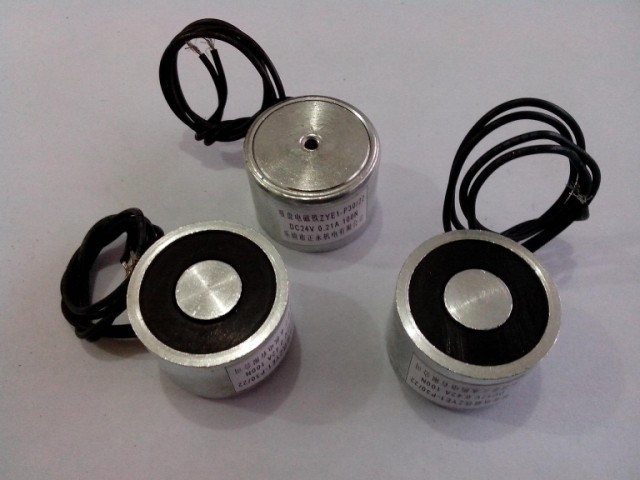 

4W Miniature strong Round suction cup DC electromagnet ZYE1-P25/20 DC6V/12V/24V Suction 5 kg