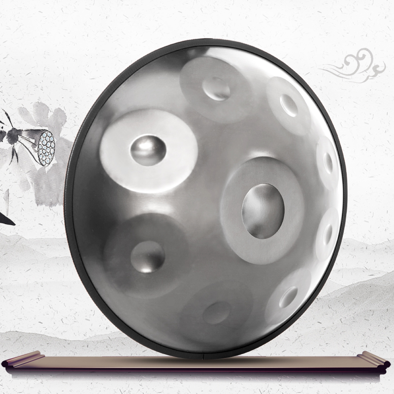 Handmade Hand drum Instrument Antique F major D Minor Hand Drum 9 10 11 Notes Music Hand Drums Percussion Musical Instruments-image-534813187