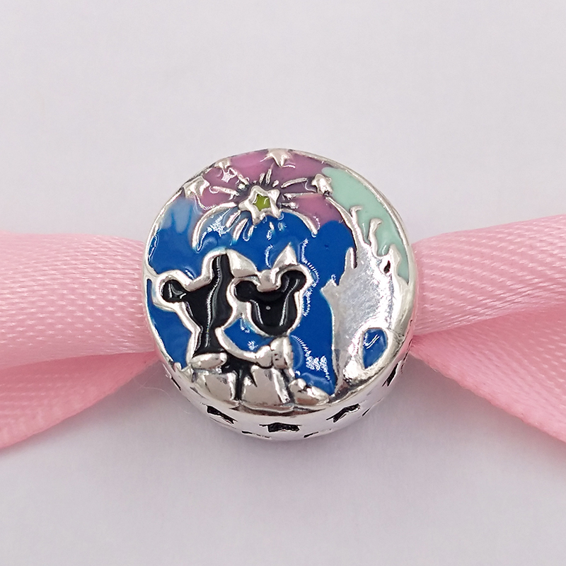 

Authentic 925 Sterling Silver Beads Charms Fits European Pandora Style Jewelry Bracelets & Necklace 55