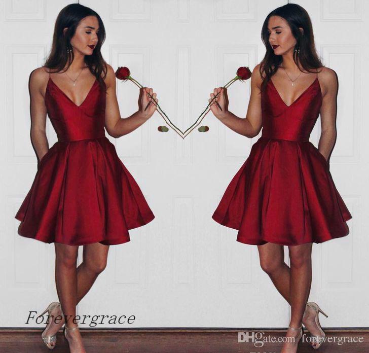 ruby red party dress