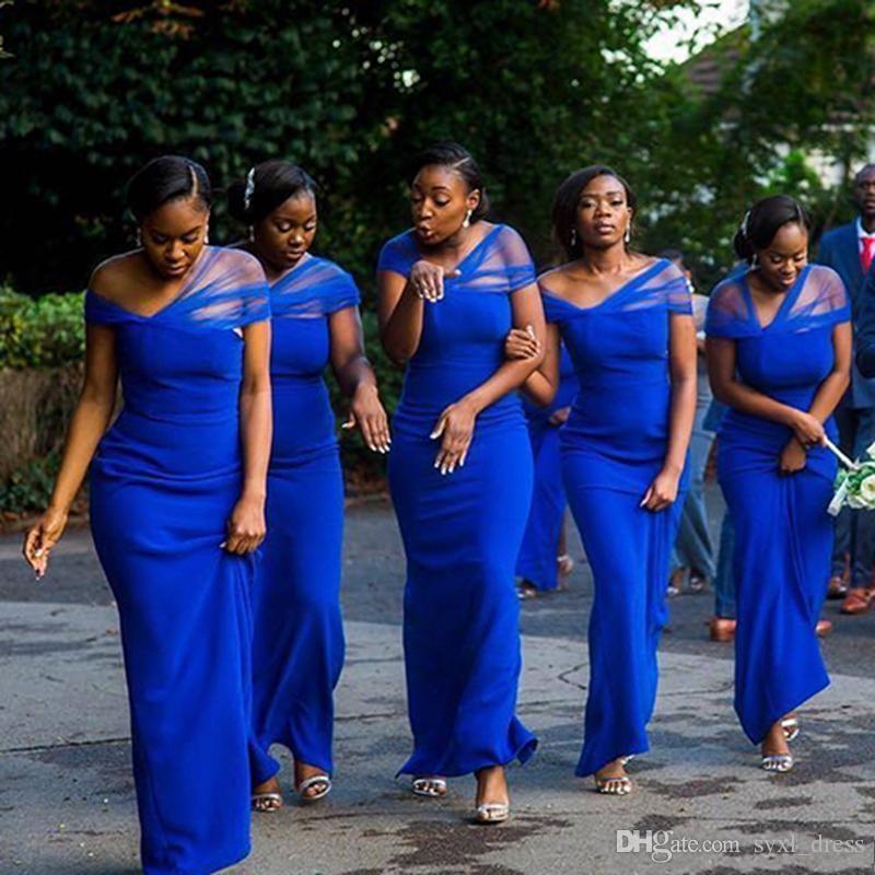royal blue dress for wedding guest