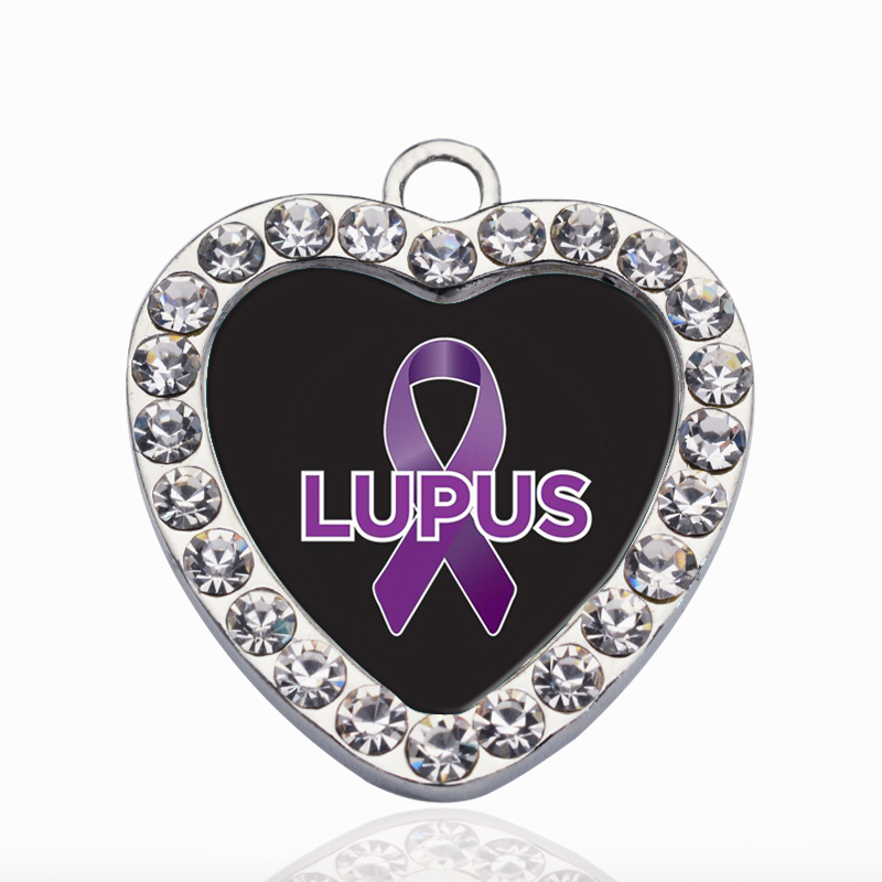 

LUPUS CIRCLE CHARM Trendy Charms Necklace Pendant Jewelry Accessory Making Man Women Retro Style Jewelry
