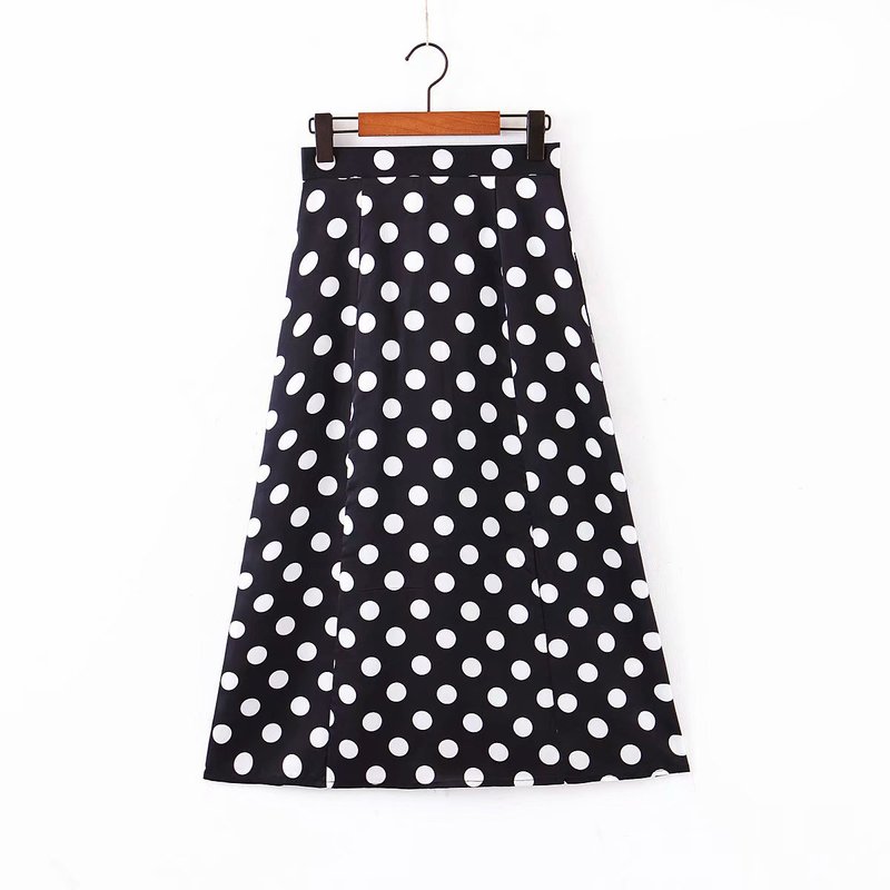 

Xl33-2605 European and American fashion point skirt, See chart