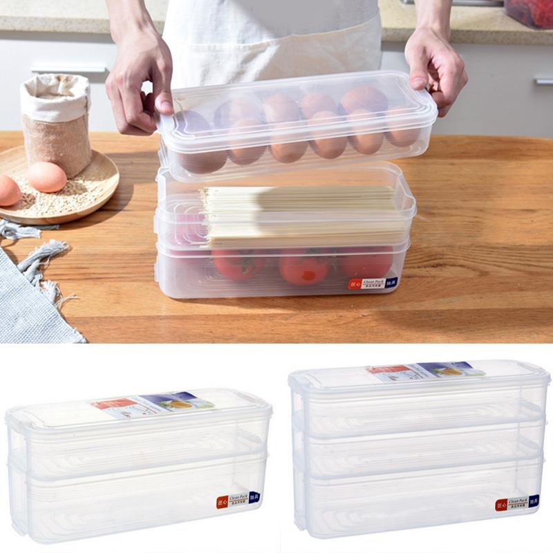 

Multi-Layer Grain Crisper Practical Durable Preservation Box Refrigerator Boxes Save Space Kitchen Multipurpose Moisture Proof