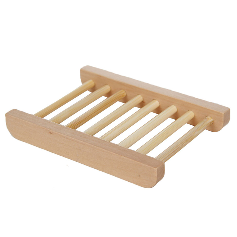 

Wholesale Natural Bamboo Home Use Wooden Storage Holder Soap Dishes Wooden Craft Bathroom Soap Tray Soap Rack Box Container DH0179, As picture