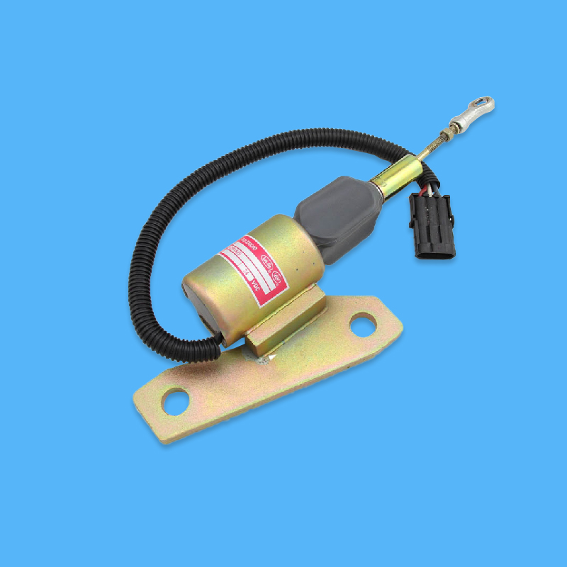 Shut Down Stop Solenoid 3991625 6BT 5.9L 24V Replacement Parts Fit R130-7 R225-7-image-270810362