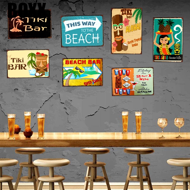 Rabatt Strand Bar Dekor