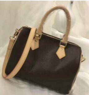 

Hot Sell Women famous messenger Locks and keys Travel bag bag Classic Style Fashion bags women bag Shoulder Bags Lady Totes handbags, Brown flower