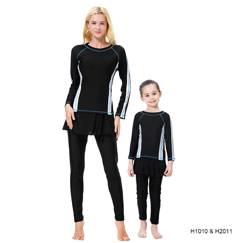Islamici Musulmani delle donne modesta Bagno Abbigliamento Nuoto burkini