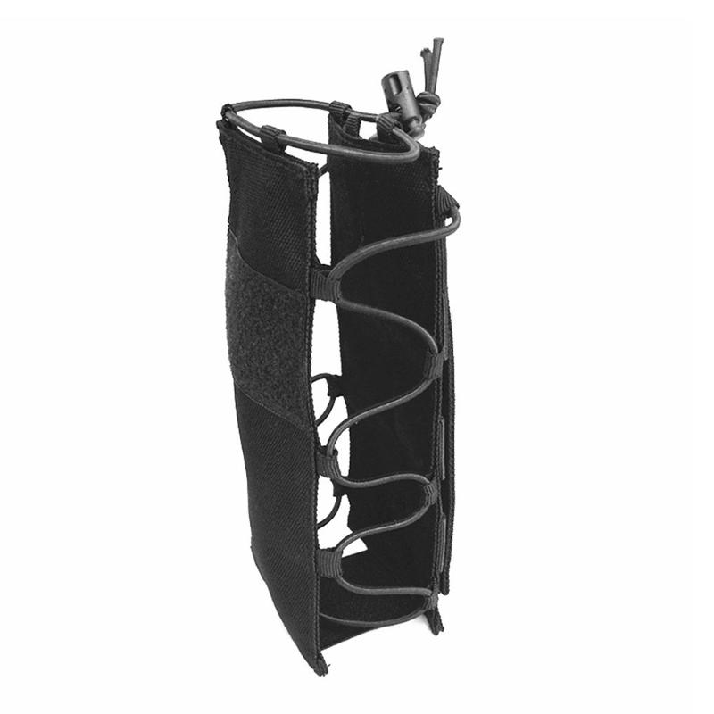 

1PC Outdoor Sport Black Water Bottle Molle Water Bottle Carrier Holder Pouch Adjustable Kettle Bag